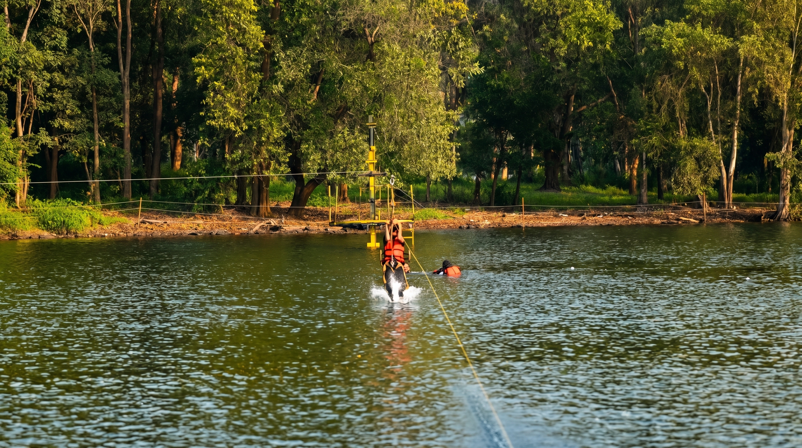 Water Zipline (Flying Fox)